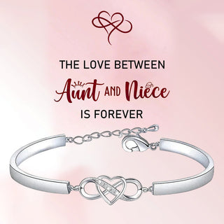 Hartjesarmband - Always Remember I Love You Mom Zilver med kort 4