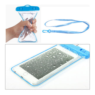 Waterdicht telefoonhoesje met glow-in-the-dark effect