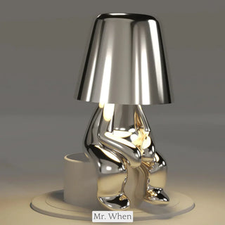 HUE - Karakter Lamp voor Stijlvolle Verlichting Zilver Mr. When