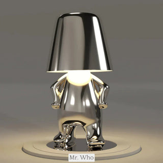 HUE - Karakter Lamp voor Stijlvolle Verlichting Zilver Mr. Who
