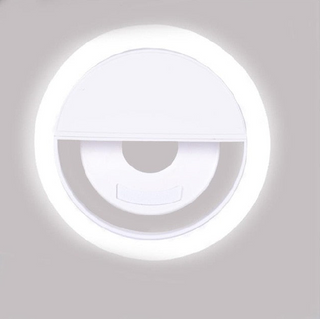 RingLed | Selfie-ringlamp met ingebouwde oplader
