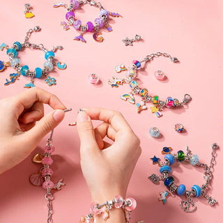 DIY kralenarmbandjes maakset voor kinderen
