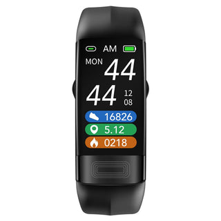 Slimme armband met bloeddrukmeter, ECG, hartslag, zuurstofverzadiging en slaaptracker - goedgekeurd door FDA