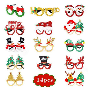 Kerstbril (14 stuks)