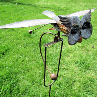 Tuindecoratie vogelbadje - Svinebar Flyvende ugle