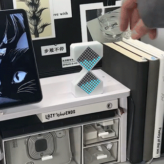 Elektronische zandloper met LED-display