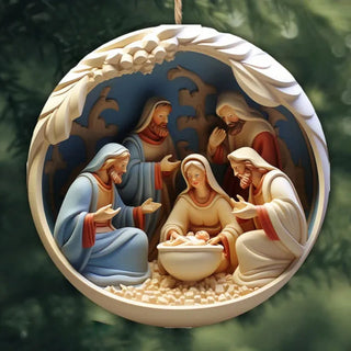 Kerststal kerstdecoratie 6