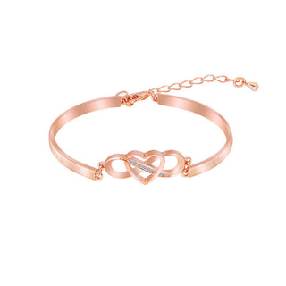 Hartjesarmband - Always Remember I Love You Mom Rose Goud