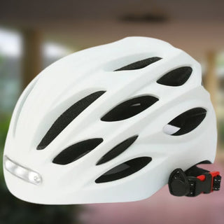 HelmLight | Verlichte fietshelm met licht Wit