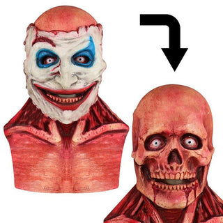Halloween schedelmasker met dubbele laag