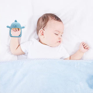 Siliconen bijthandschoen voor baby's