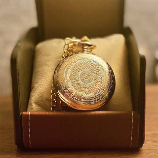 To My Son quartz zakhorloge aan ketting