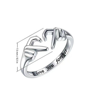I Love You Forever ring - voor mijn mooie dochter