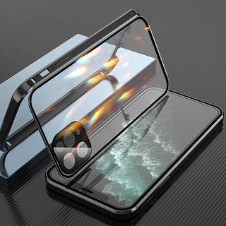 iPhone-hoesje met dubbelzijdige gesp Zwart