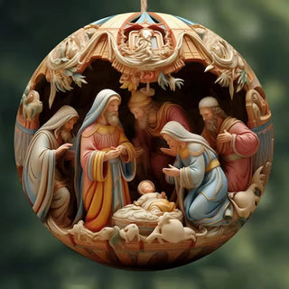 Kerststal kerstdecoratie 4