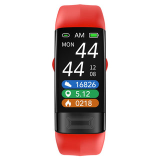 Slimme armband met bloeddrukmeter, ECG, hartslag, zuurstofverzadiging en slaaptracker - goedgekeurd door FDA