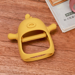 Siliconen bijthandschoen voor baby's