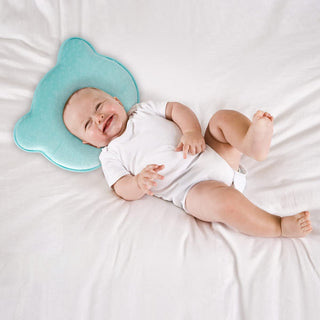 Babykussen tegen plagiocefalie (plat achterhoofd) - BabyPill Blauw