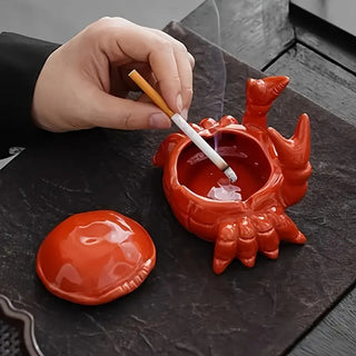 Asbak - Crabique - Keramisch ontwerp - Schattige decoratie