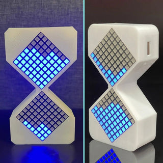 Elektronische zandloper met LED-display