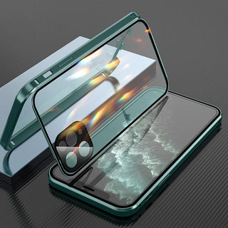 iPhone-hoesje met dubbelzijdige gesp Groen