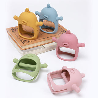 Siliconen bijthandschoen voor baby's