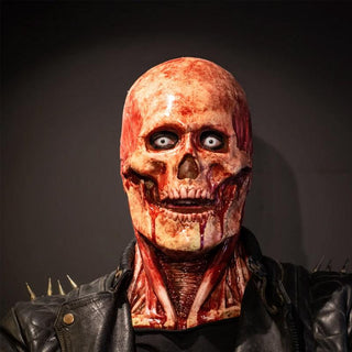 Halloween schedelmasker met dubbele laag