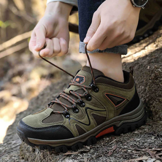 Heren Laarzen Wandelschoenen Sportief Waterdicht Bruin