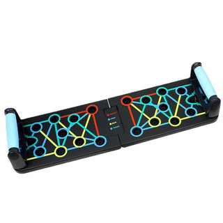 Masterboard | Multifunctioneel fitnessbord | Fitnessapparaat voor thuis Zwart