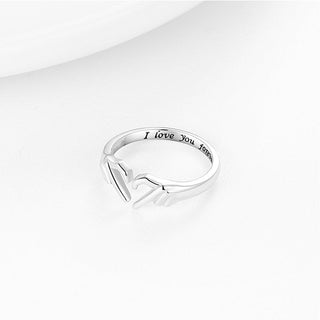 I Love You Forever ring - voor mijn mooie dochter