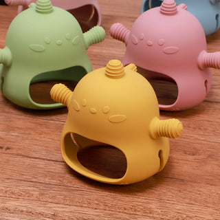 Siliconen bijthandschoen voor baby's