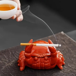 Asbak - Crabique - Keramisch ontwerp - Schattige decoratie