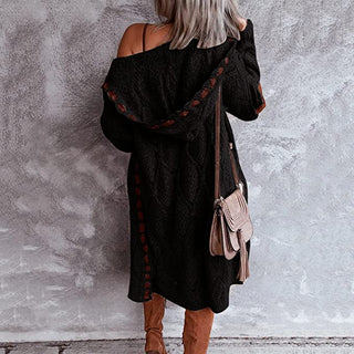 Stijlvol Lang Dames Vest - Comfy met Capuchon