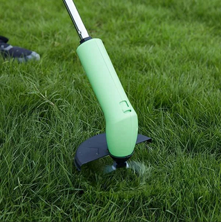 Snoerloze Precisie Grastrimmer voor Verhoogde Plantenbakken - Compacte Onkruidtrimmer op Batterij