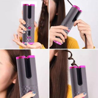 Draadloze Auto Curler | Draagbare automatische krultang
