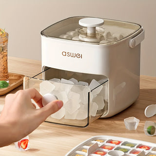 Draagbare IJsblokjesmachine voor Camper & Camping - Compacte Aanrecht IJsmachine