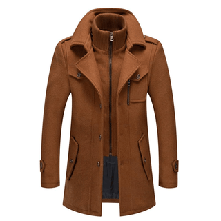 Diego | Heren Tweedelig Winterjack Bruin