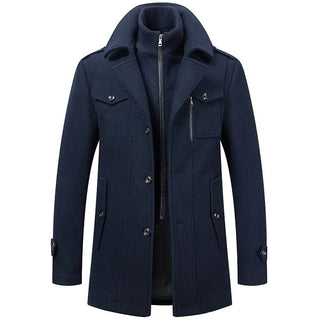 Diego | Heren Tweedelig Winterjack Blauw