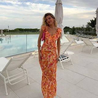 Dove | Elegante Jurk met Print