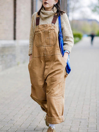 Eend Bib Overalls Canvas Werkoutfit Dungarees