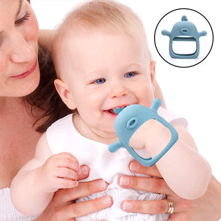 Siliconen bijthandschoen voor baby's