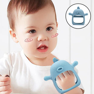 Siliconen bijthandschoen voor baby's