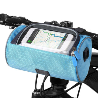 Fietstas met touchscreen