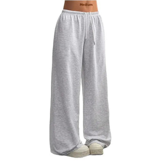 Feline | Casual en comfortabele joggingbroek Lichtgrijs