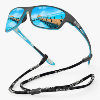 Vyssion PRO+ | Gepolariseerde Sportzonnnebril Heren UV400 Krasbestendig Ocean Blue