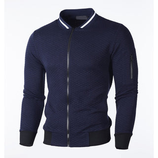 Plaid | Sportief Vest Slim Fit Voor Heren Marineblauw