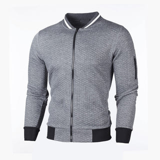 Plaid | Sportief Vest Slim Fit Voor Heren Donkergrijs