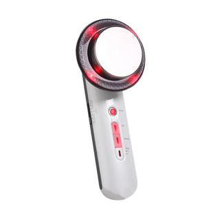 Gezichts- en lichaamsmassageapparaat - ultrasoon, infrarood en EMS-cavitatie voor huidverstrakking en anti-cellulitis