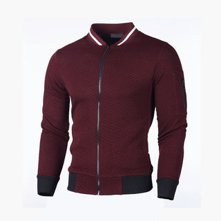 Plaid | Sportief Vest Slim Fit Voor Heren Rood