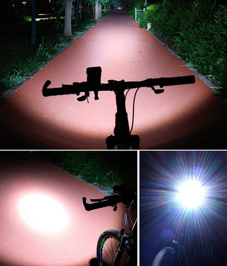 4-in-1 telefoonhouder met powerbank, verlichting en bel - Lawzon
